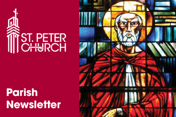 St. Peter Church Parish Newsletter Cover Images