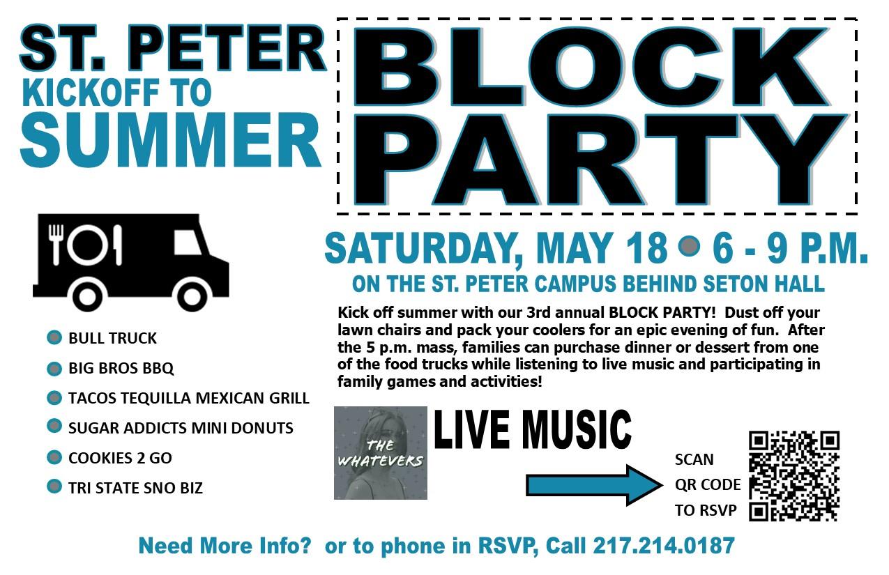 St Peter Block Party 2024 bulletin revised 4-24